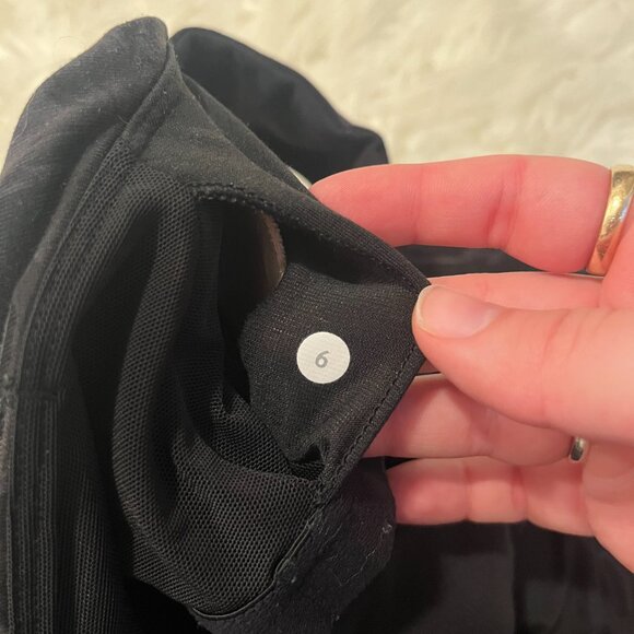 Lululemon Scoop Neck Tank Midnight Iris Multi / Black Size 6 - Picture 3 of 3